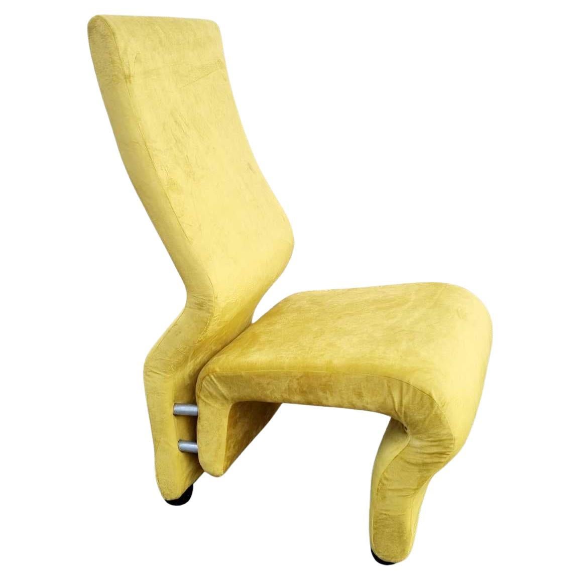 Sedia da salotto A Space, anni '70