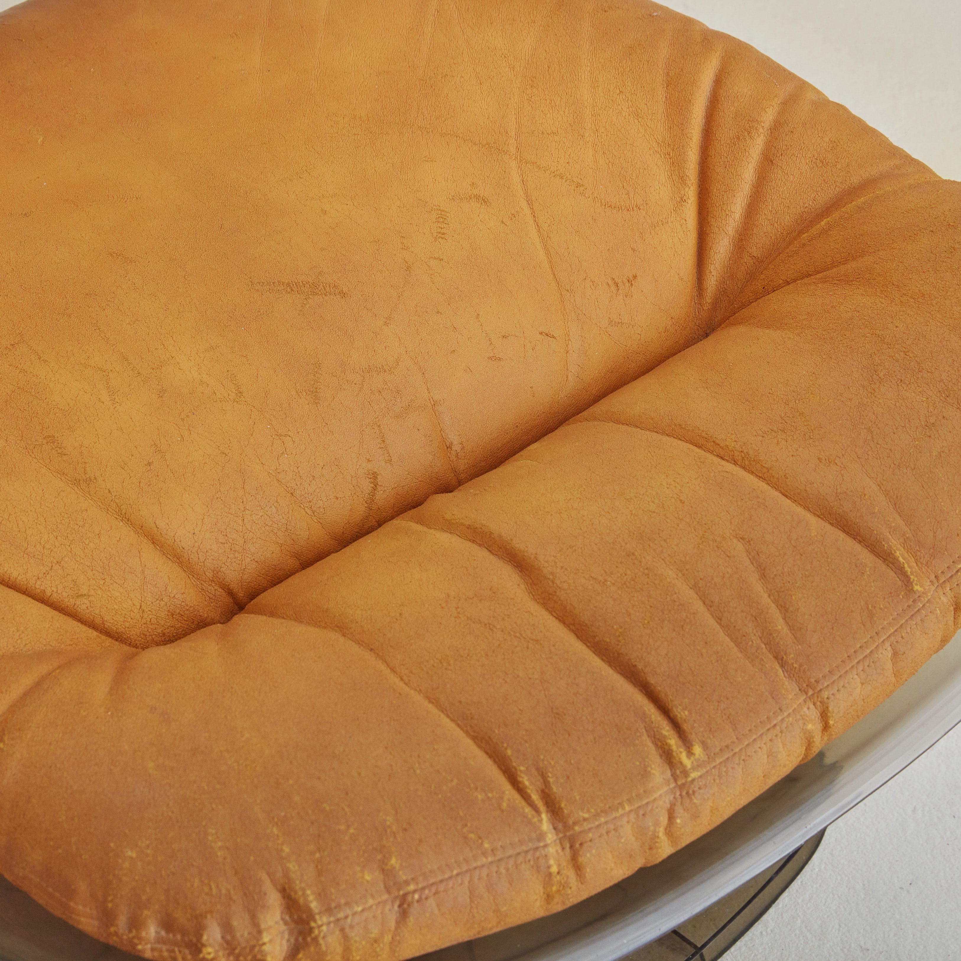 Silla de salón Space Age de Raphaël Raffel, Francia Años 60 en venta 3