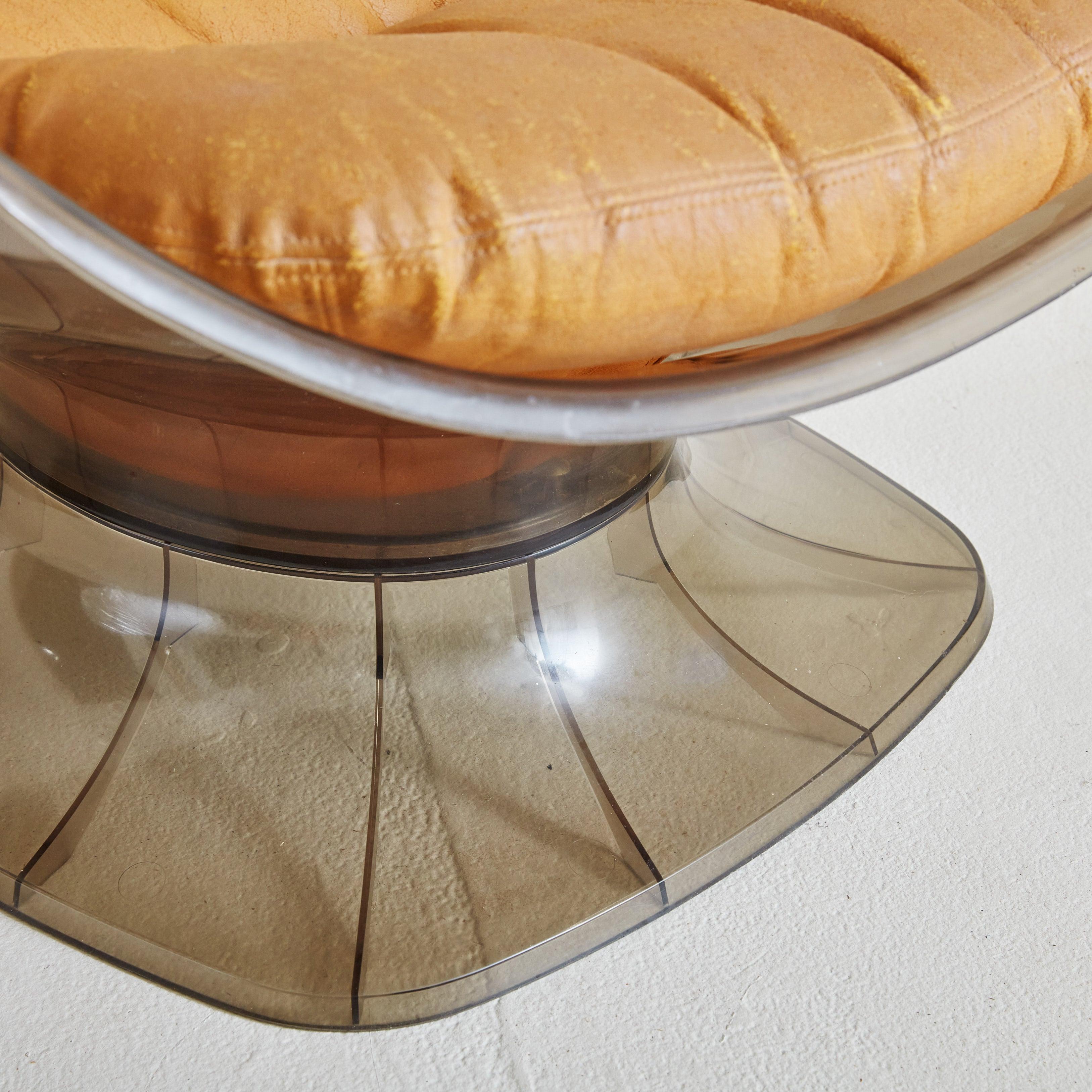 Silla de salón Space Age de Raphaël Raffel, Francia Años 60 en Bueno estado para la venta en Chicago, IL