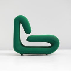 Space age lounge chair model 1500 by Etienne Henri Martin TFM France 1962