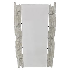 Space Age Lucite Acrylic Mirror Glass Vintage Back Lit Wall Mirror 1970s Austria