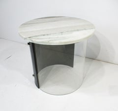 Space Age Lucite and Mable Side Table