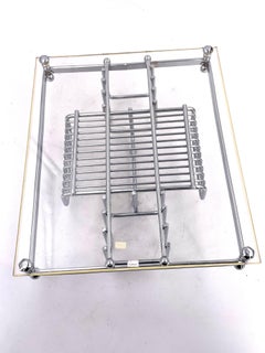 Space Age Lucite and Chrome Catch It All