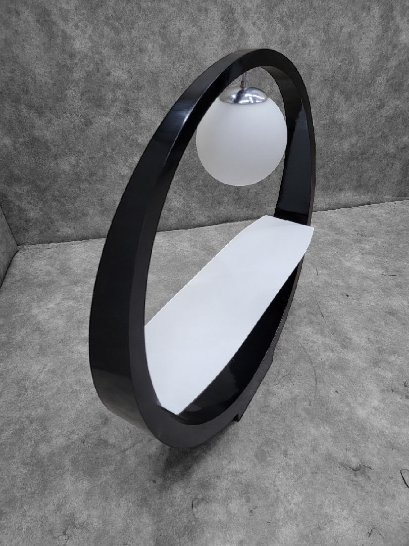 Space Age MCM Sculptural Attributed to Modeline of California Floor Lamp In Good Condition In Chicago, IL