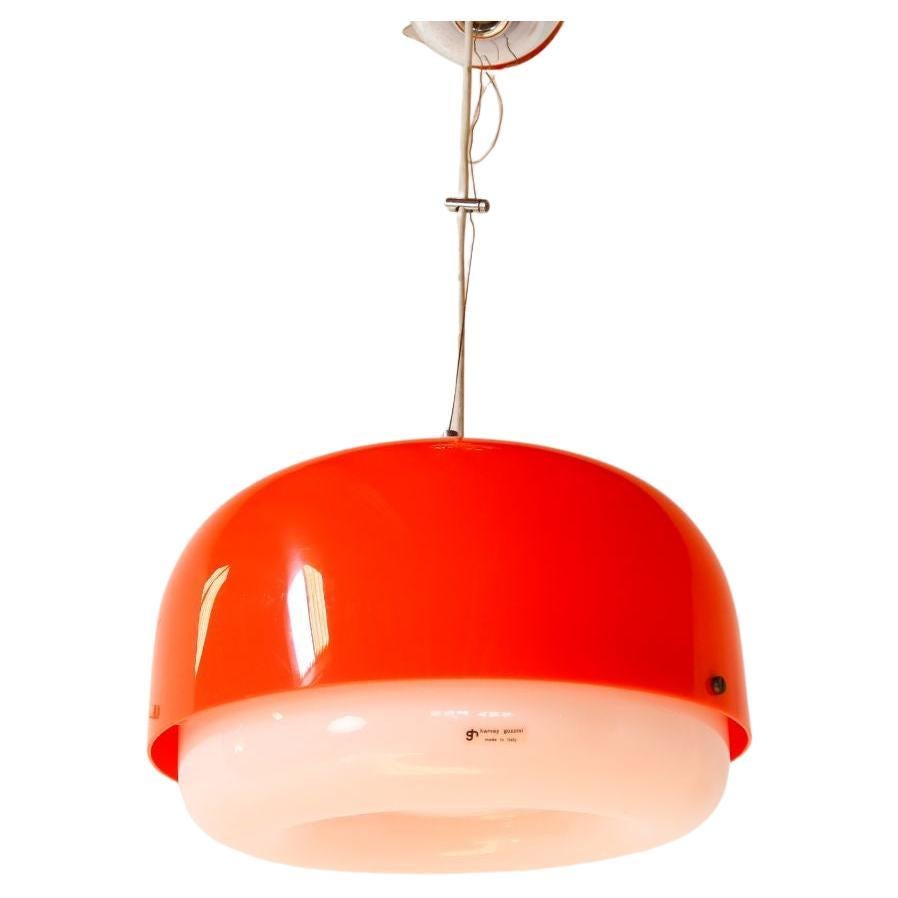 Space Age Medusa Pendant Lamp by Harvey Guzzini For Sale