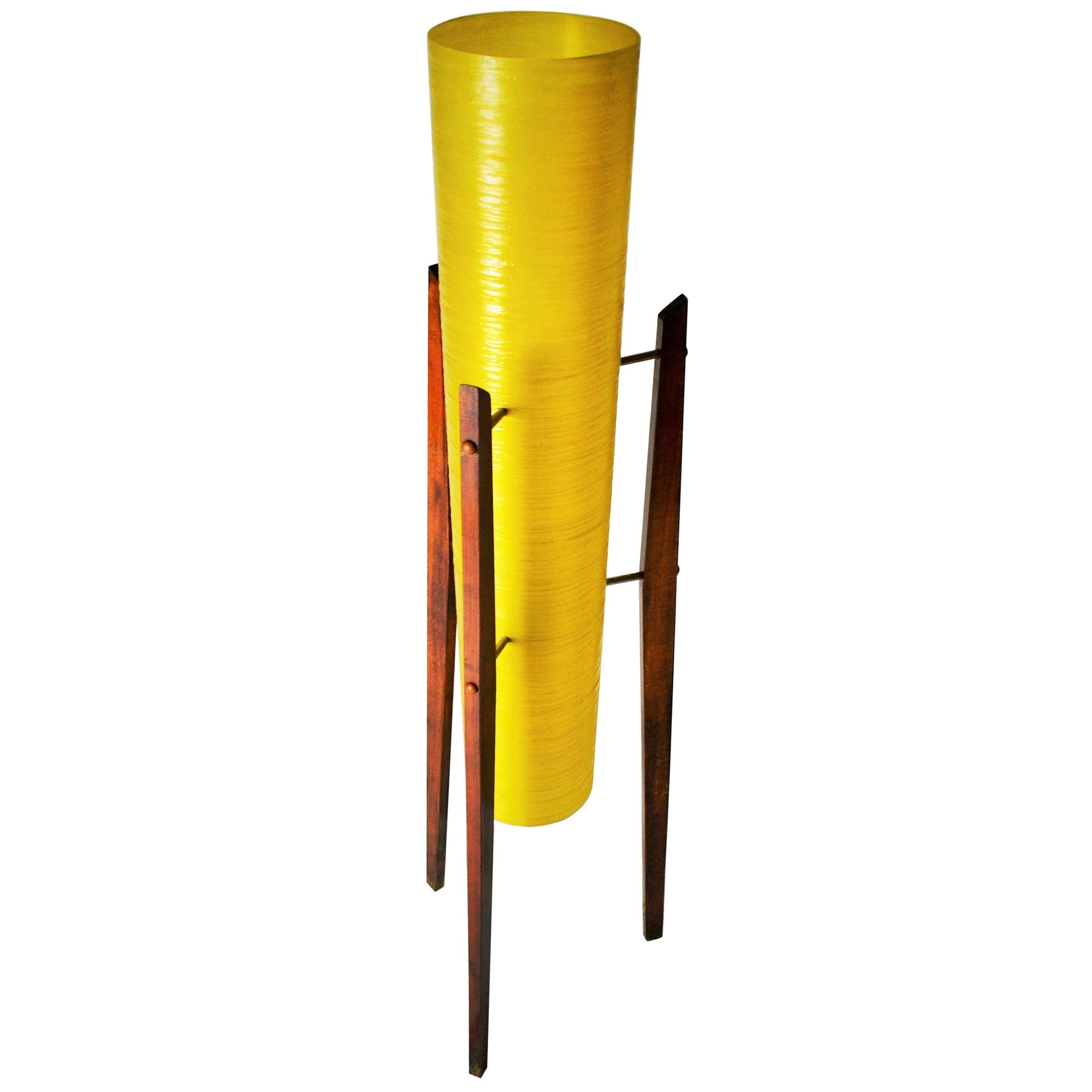 Space Age Midcentury Floor Lamp "Rocket", 1970s
