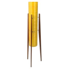 Space Age Mid Century Floor Lamp "Rocket", by Novoplast for Habitat, 1970s
