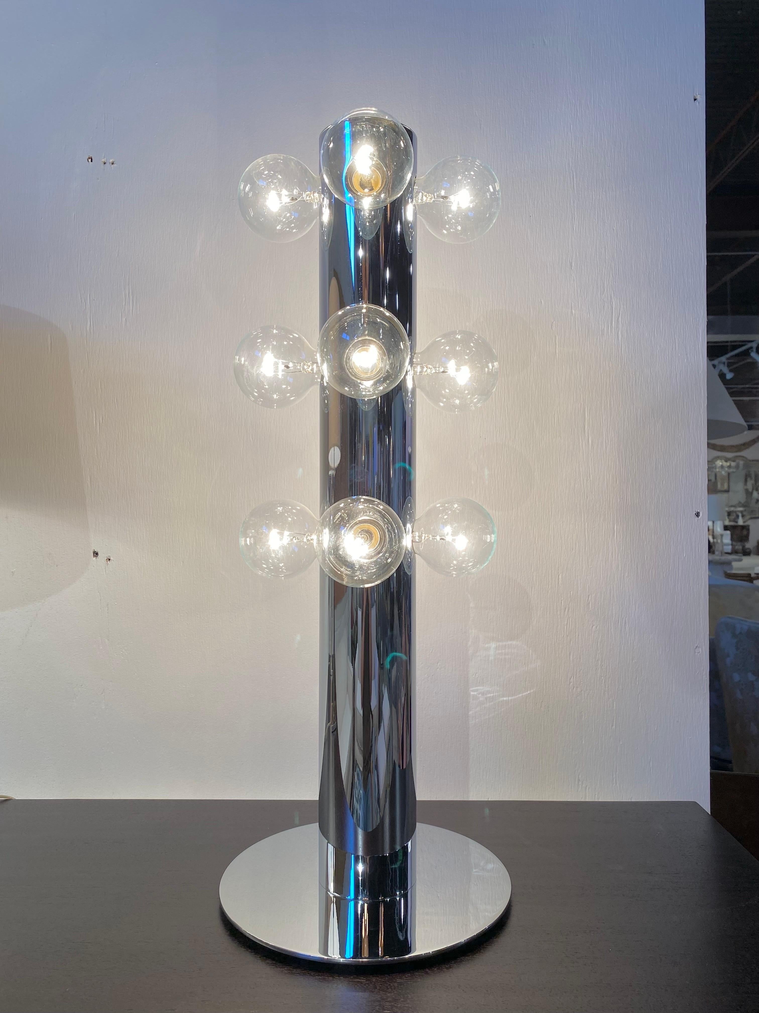 American Space Age / Mid-Century Modern Sonneman Lamp For Sale