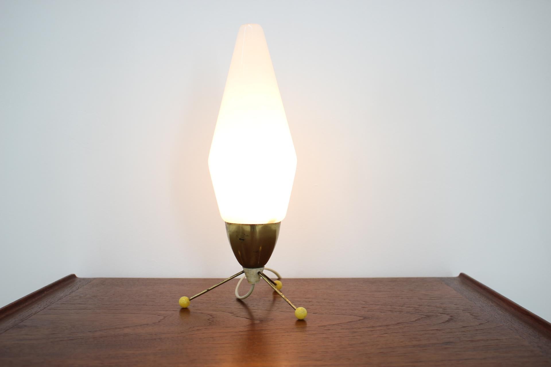 rocket lamp retro