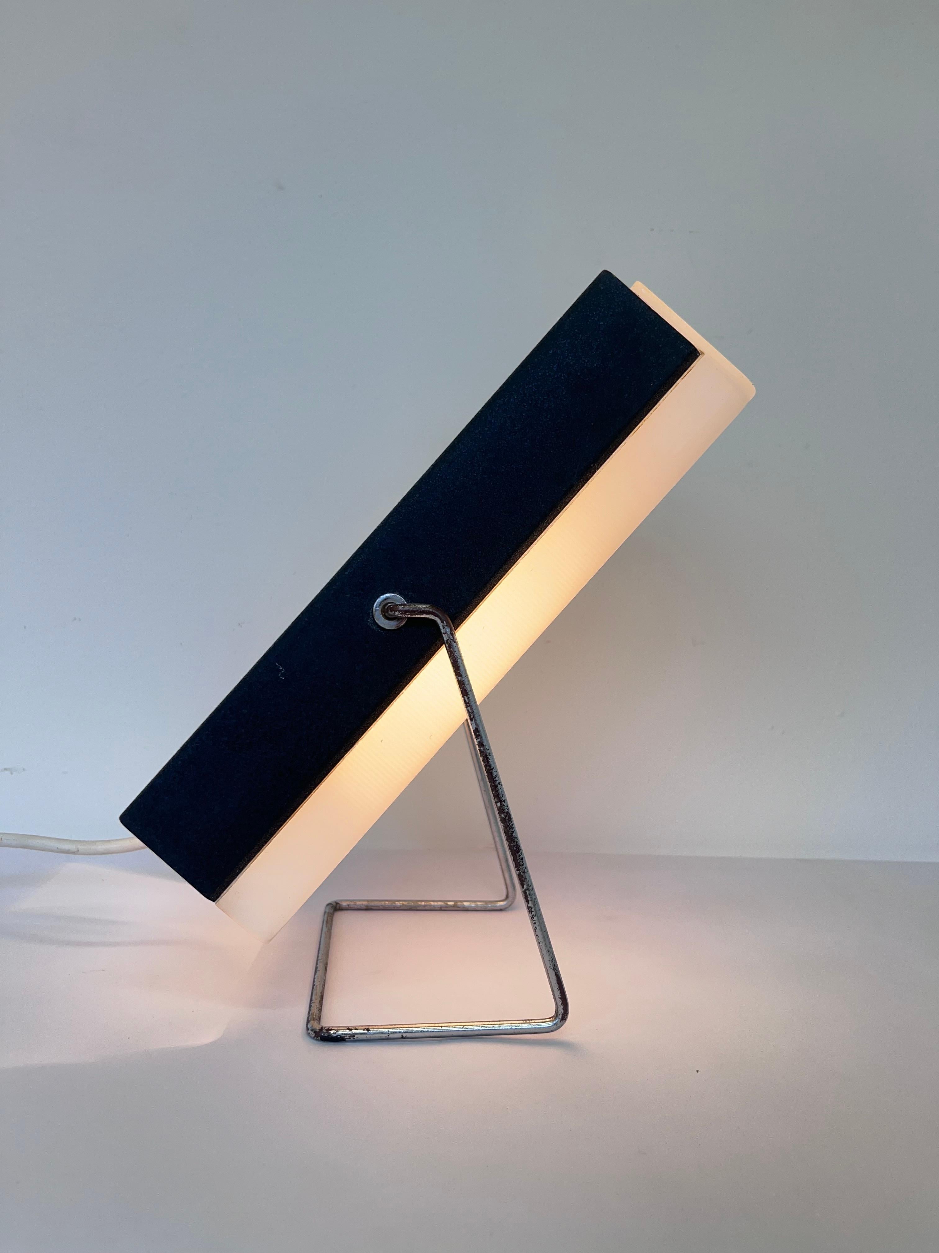 Métal Lampe de table Space age du milieu du siècle pour Lidokov, 1970 en vente