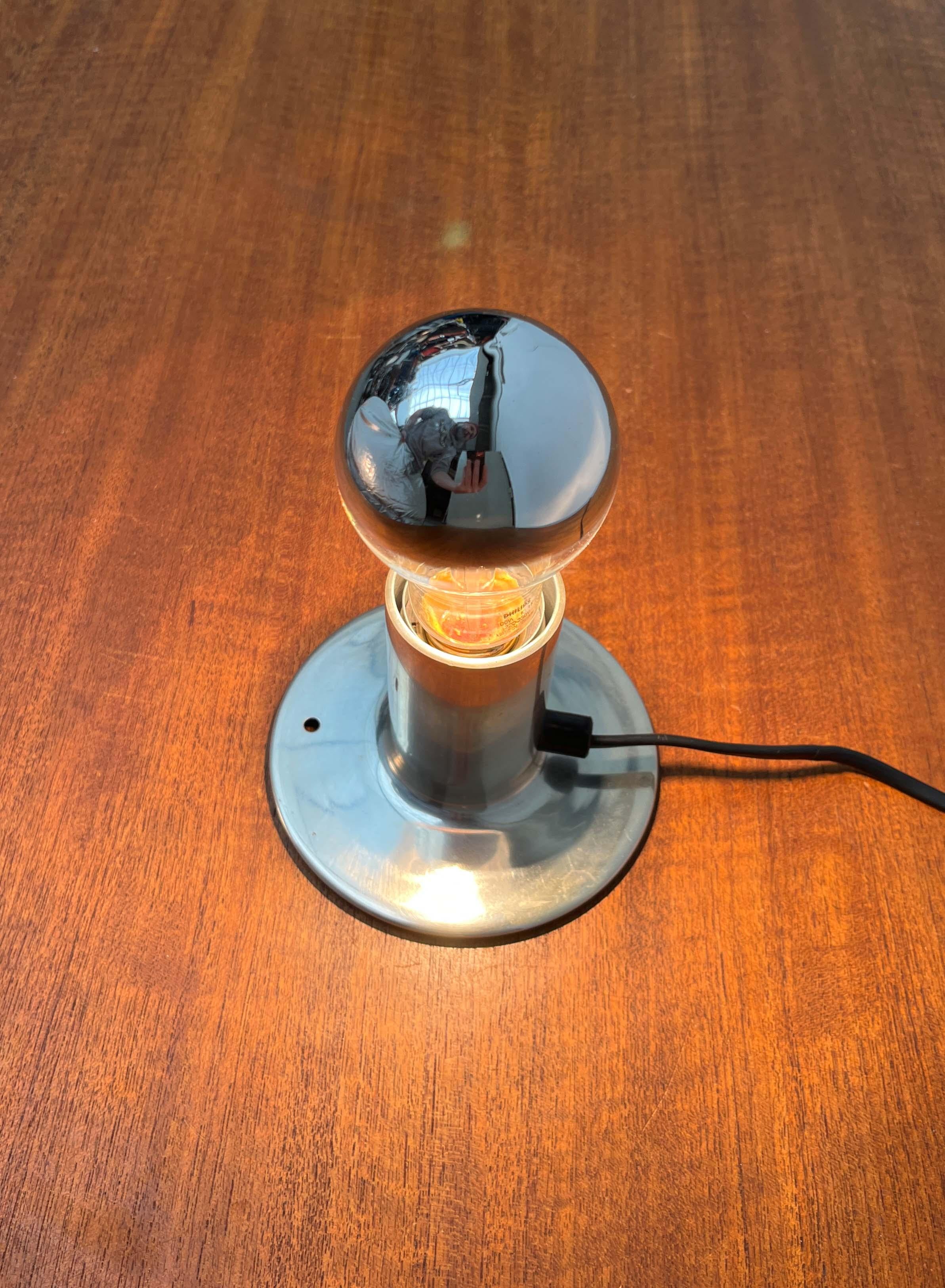 Space Age Minimalist Table or Wall Lamp, 1960s For Sale 7