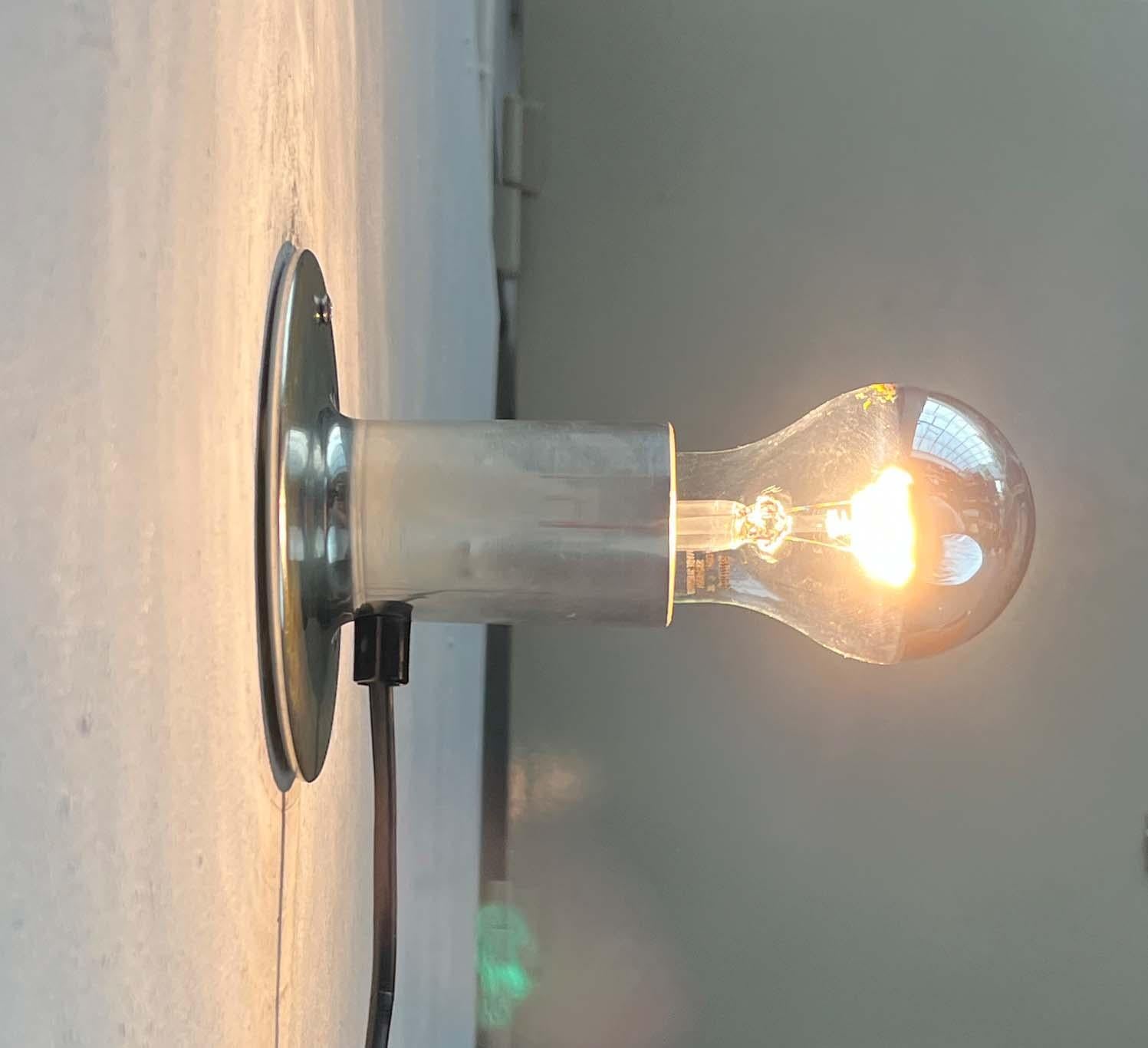 Space Age Minimalist Table or Wall Lamp, 1960s For Sale 10