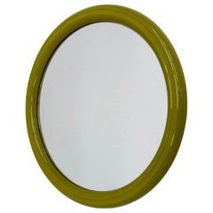 Space age mirror green plastic by Tiger , 1970s