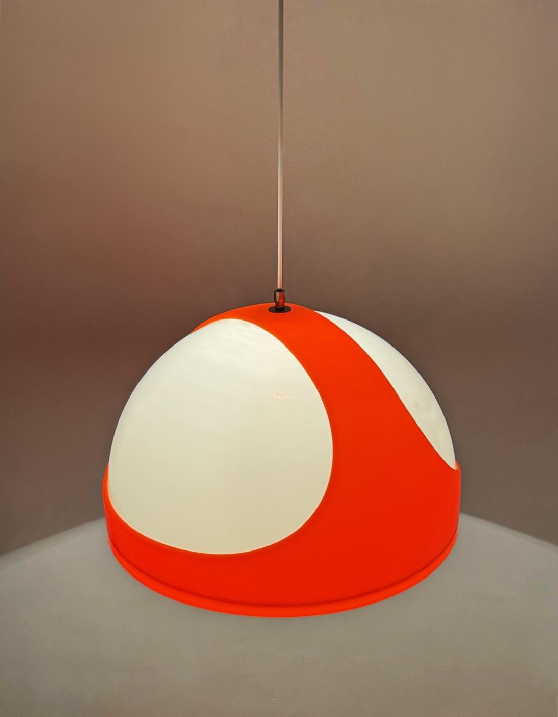A Space Age Mod. 4064 Pendelleuchte von Gerd Lange, Kartell, 1960er Jahre Italien (Kartell Museum) 6