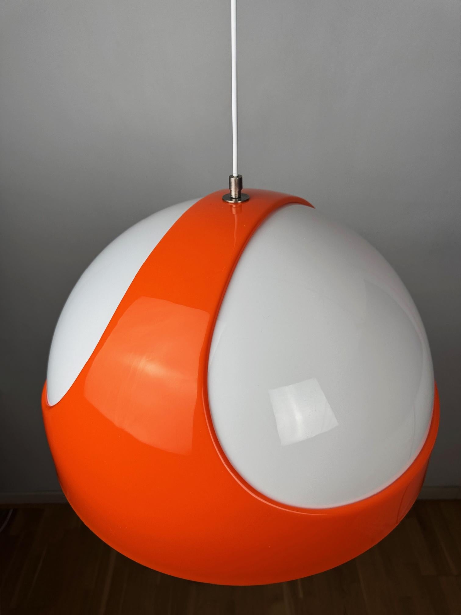A Space Age Mod. 4064 Pendelleuchte von Gerd Lange, Kartell, 1960er Jahre Italien (Kartell Museum) 1