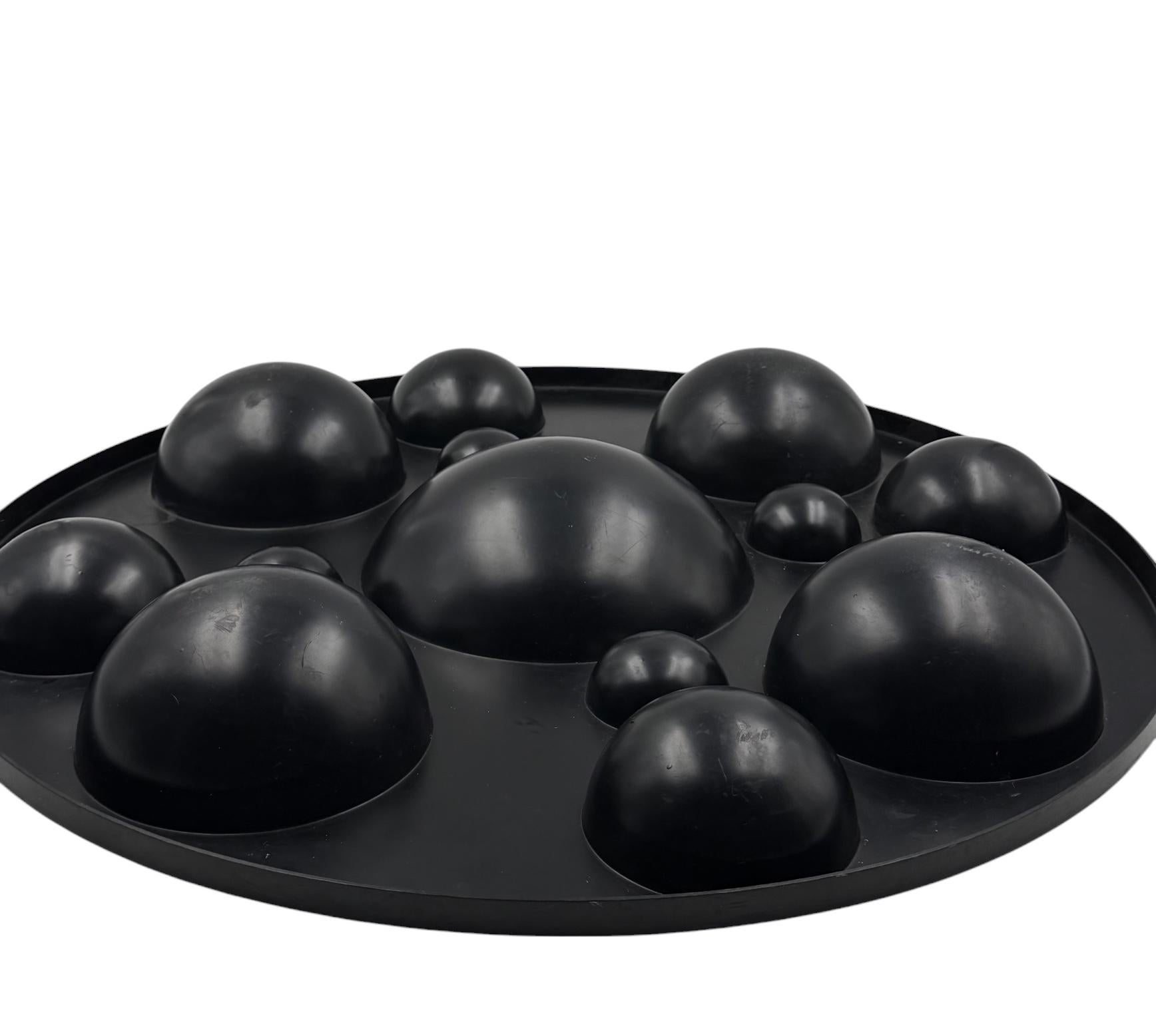 Centre de table noir 
