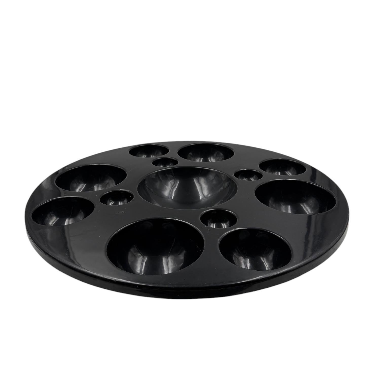 Centre de table noir 