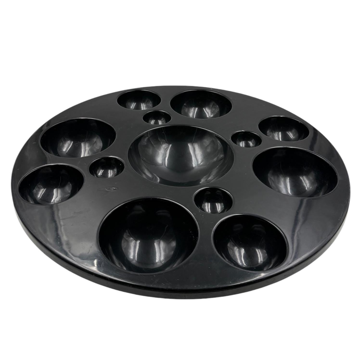 Plastique Centre de table noir 