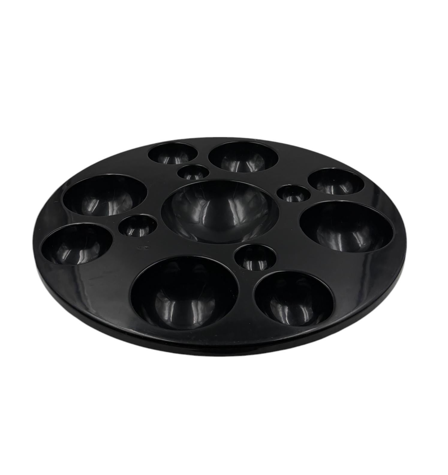 Centre de table noir 