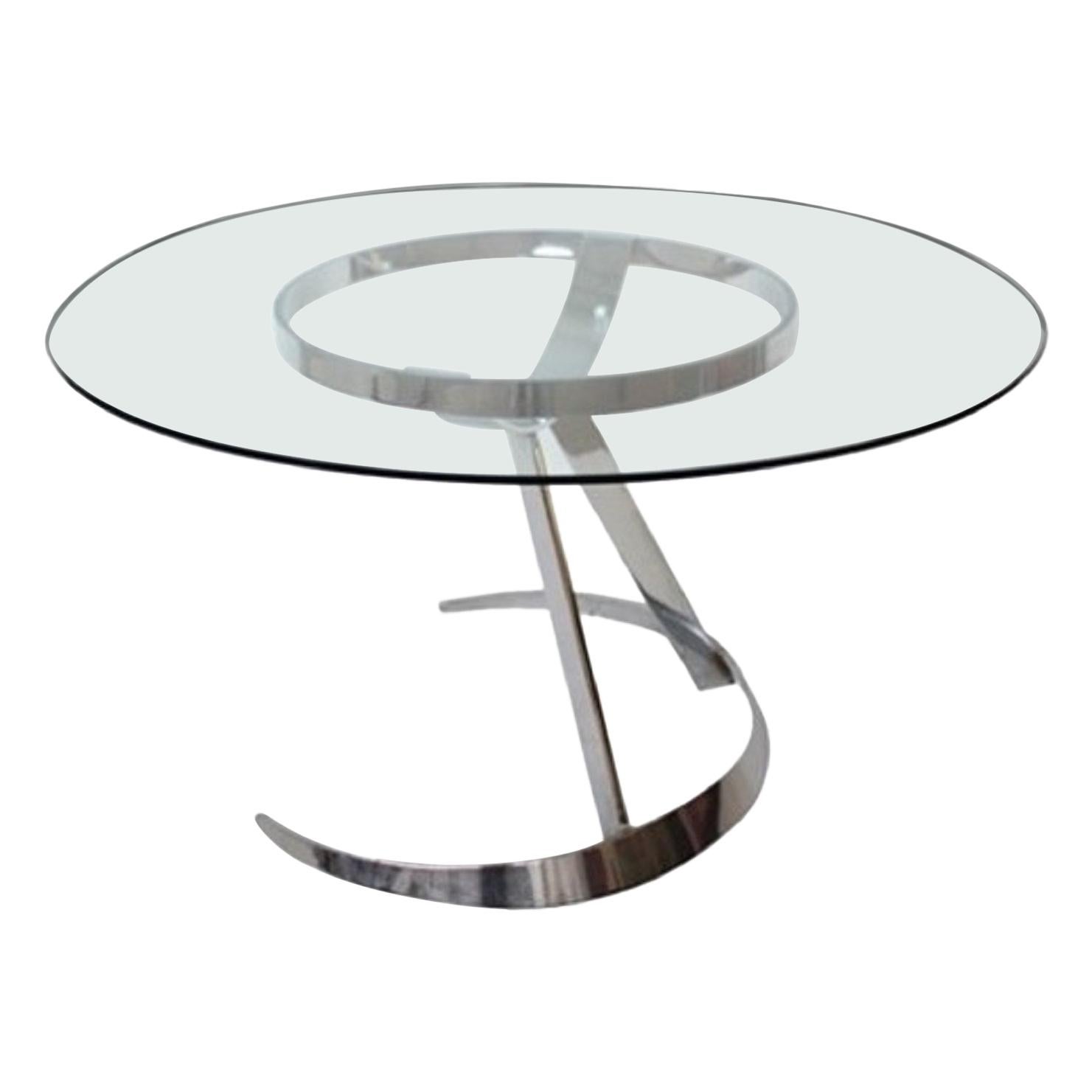 Space Age Model Scimitar Dining Table by Boris Tabacoff