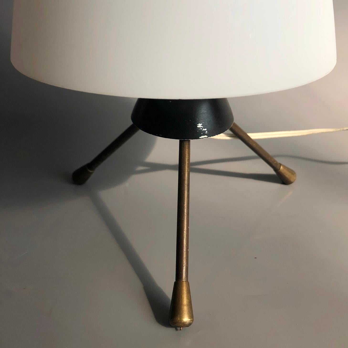 Space Age Modernist Conical Table Lamp, Italy, 1960s For Sale 6