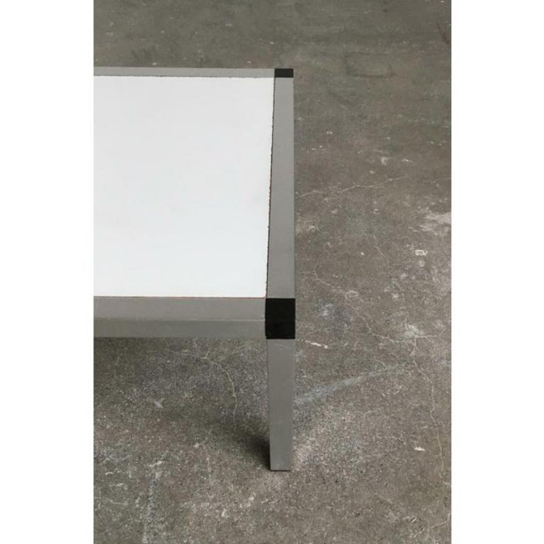 Métal Table basse modulaire de l'ère spatiale, années 1960 en vente