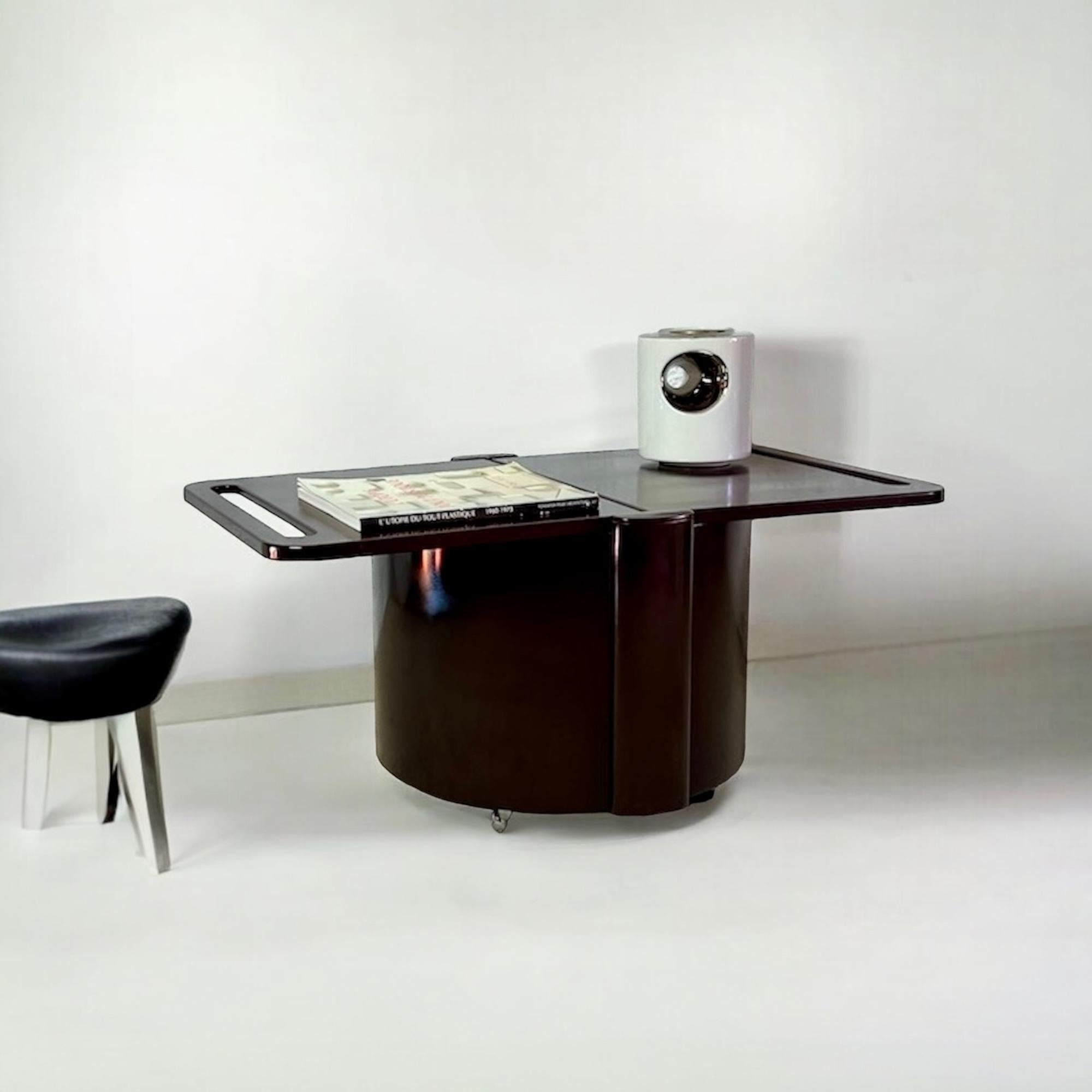 Italian Space Age Modular Table by Livia Castelli for Fain, Italy, 1970s