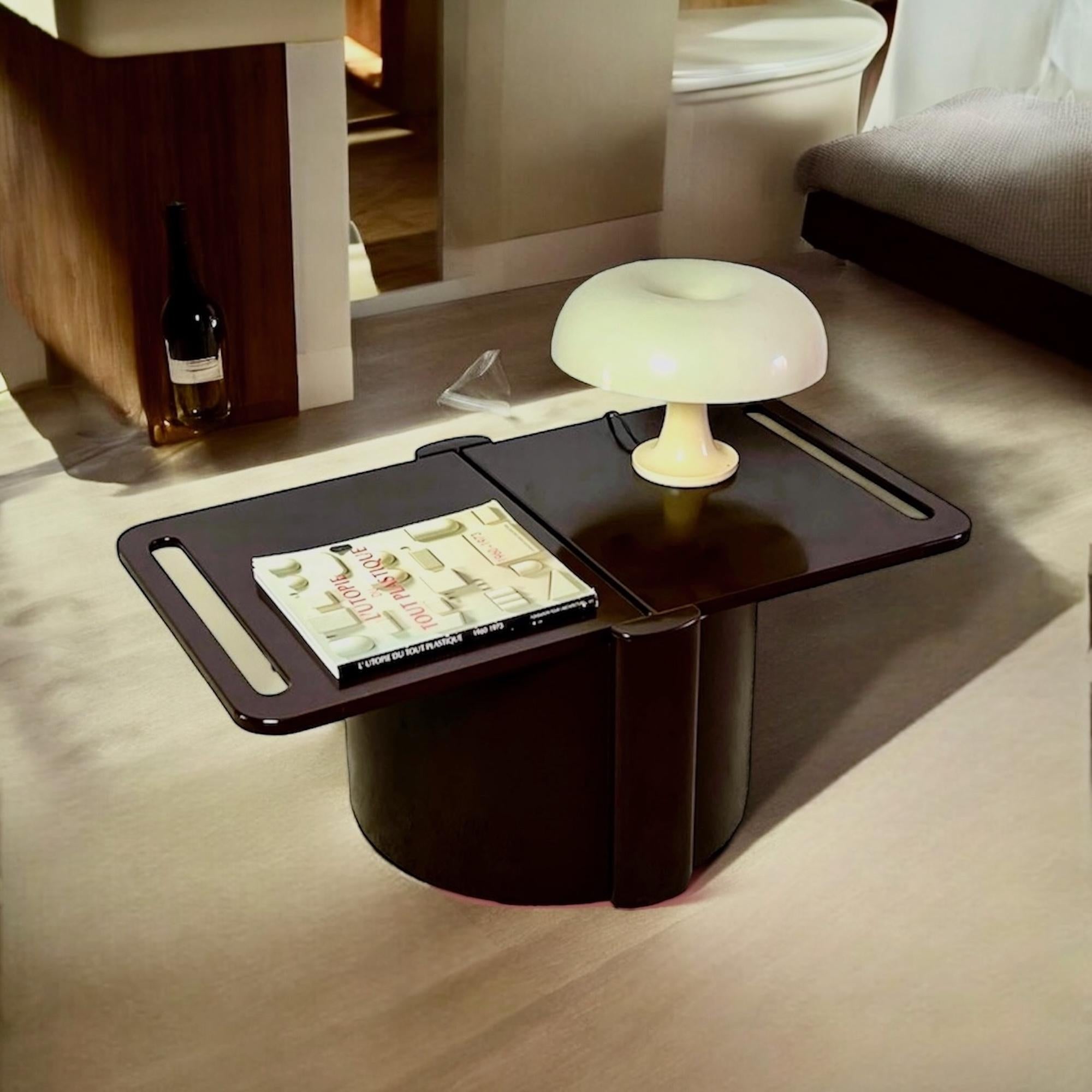 Space Age Modular Table by Livia Castelli for Fain, Italy, 1970s In Good Condition In San Benedetto Del Tronto, IT