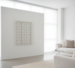 Space Age Modular Wall or Ceiling Panels, 1970s, Set of 4