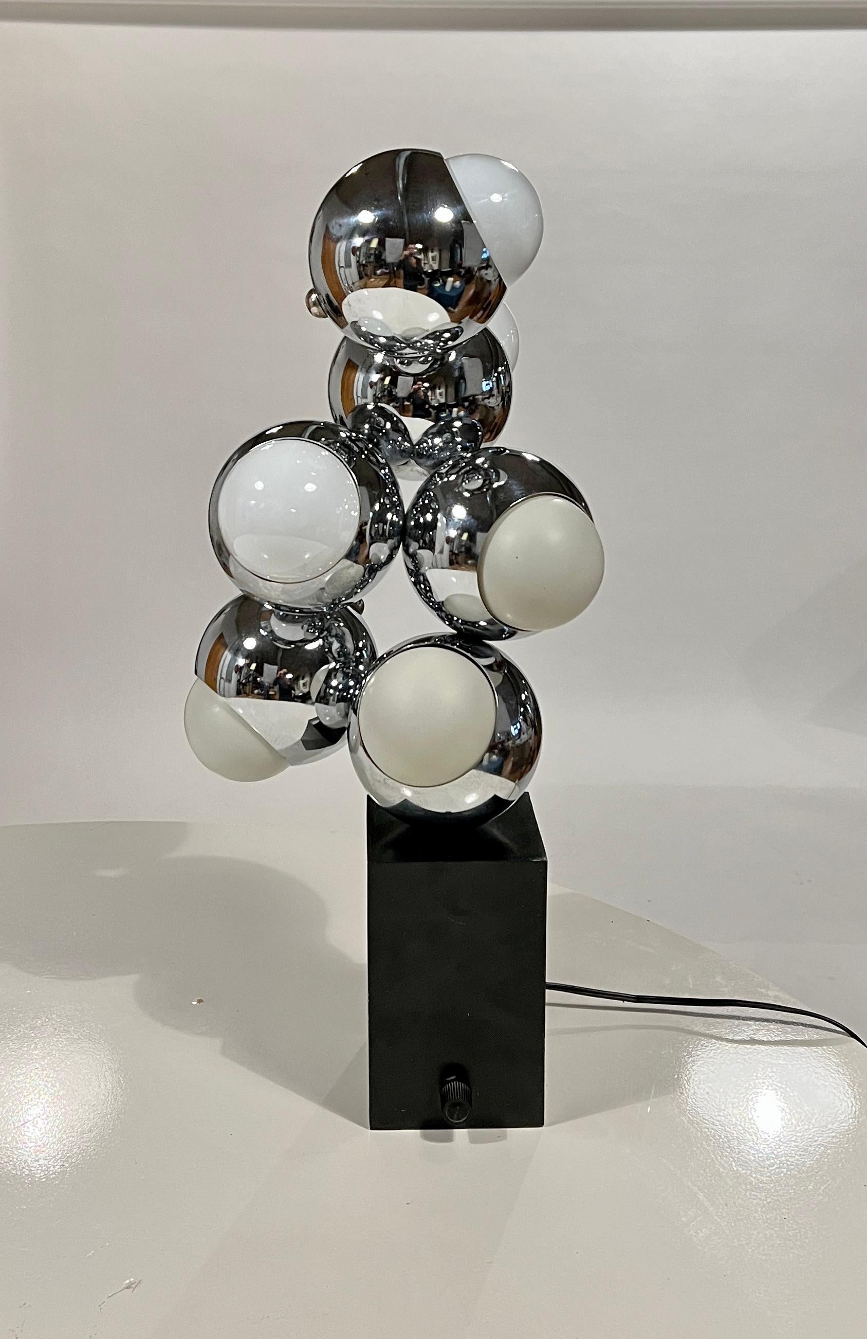 North American Space Age Molecule Lamp by Robert Sonneman