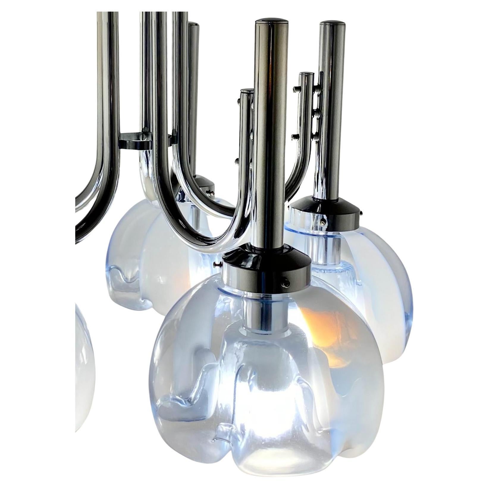 Italiano Lampadario di Murano A Space Age, AV AGE, Italia, anni '60 in vendita