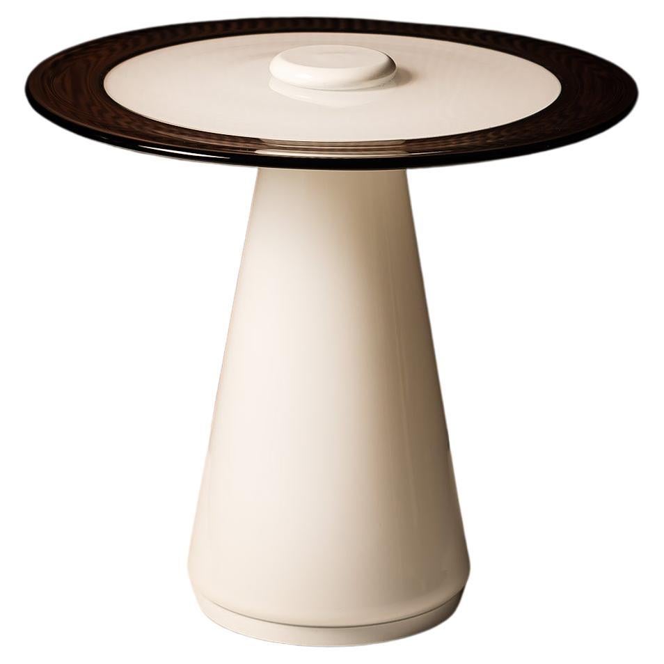 A Space Age Murano Glas Tischlampe 1970er