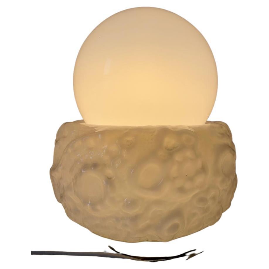 Lámpara de mesa Space Age Murano, Carlo Nason, Italia 1970 en venta