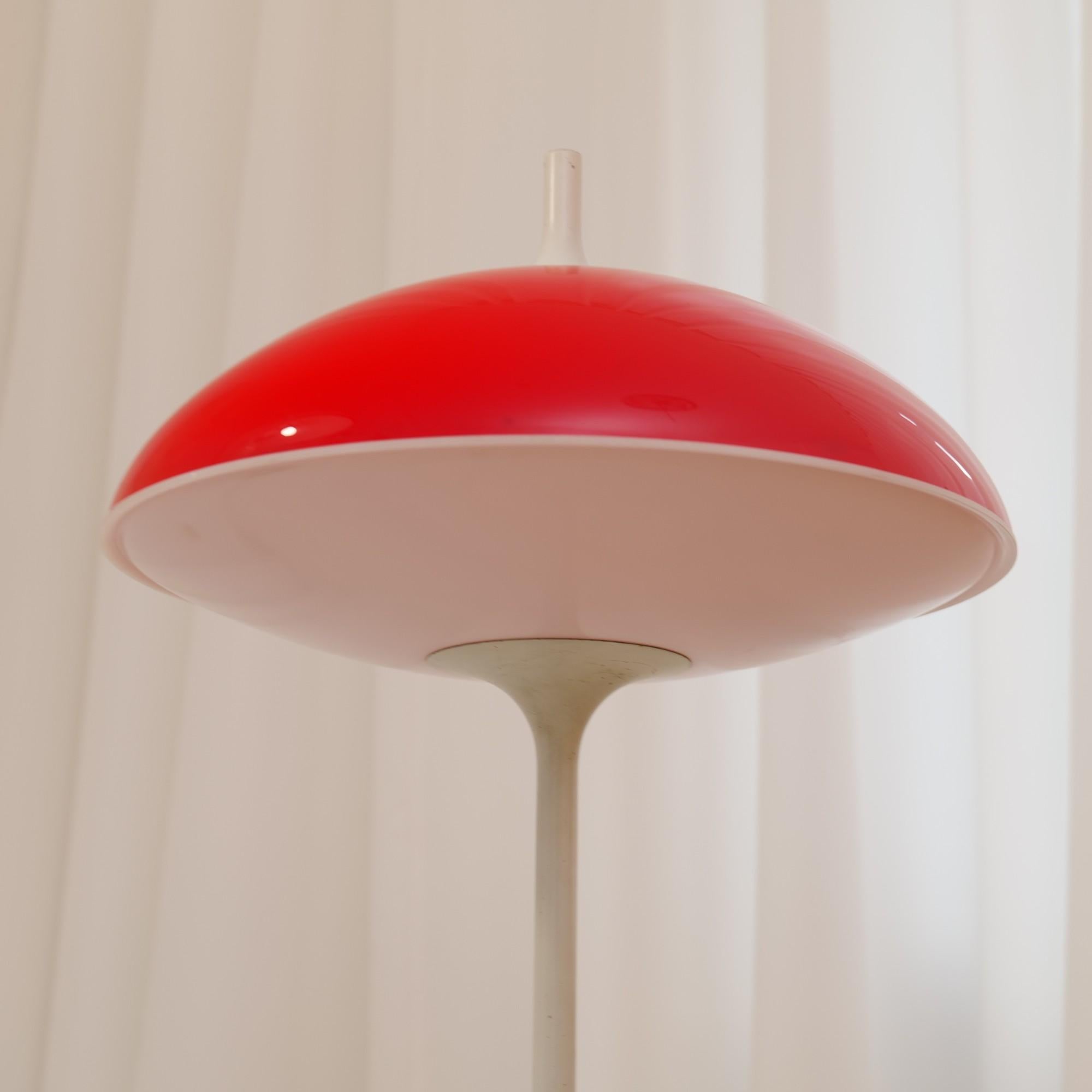 Space Age space age mushroom lamp by Temde - 1970s For Sale