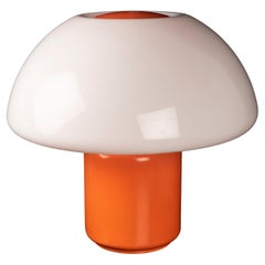 Space Age Mushroom Table Lamp by Martinelli Luce, Italia Años 70