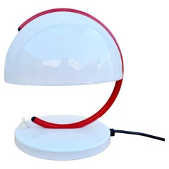 Space Age Mushroom Table Lamp Designed by Luigi Massoni for Guzzini, Italy 70s