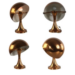 Space age mushroom table lamp from the 60s