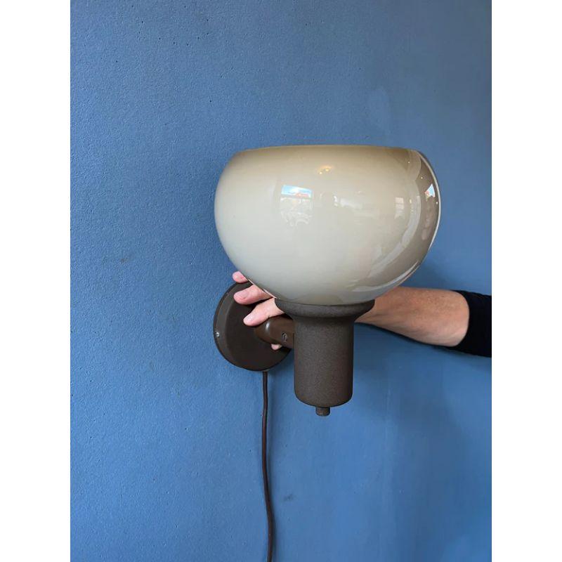 Dutch Space Age Mushroom Wall Lamp by Herda, Mid Century For Sale