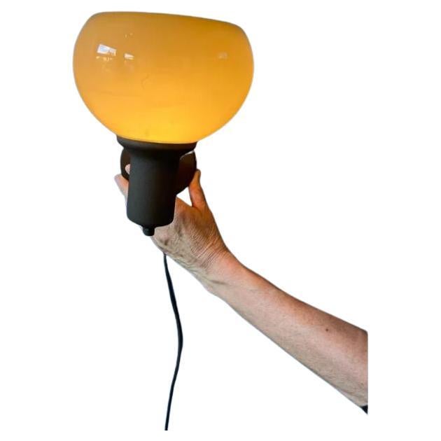 Space Age Mushroom Wall Lamp by Herda, Mid Century For Sale
