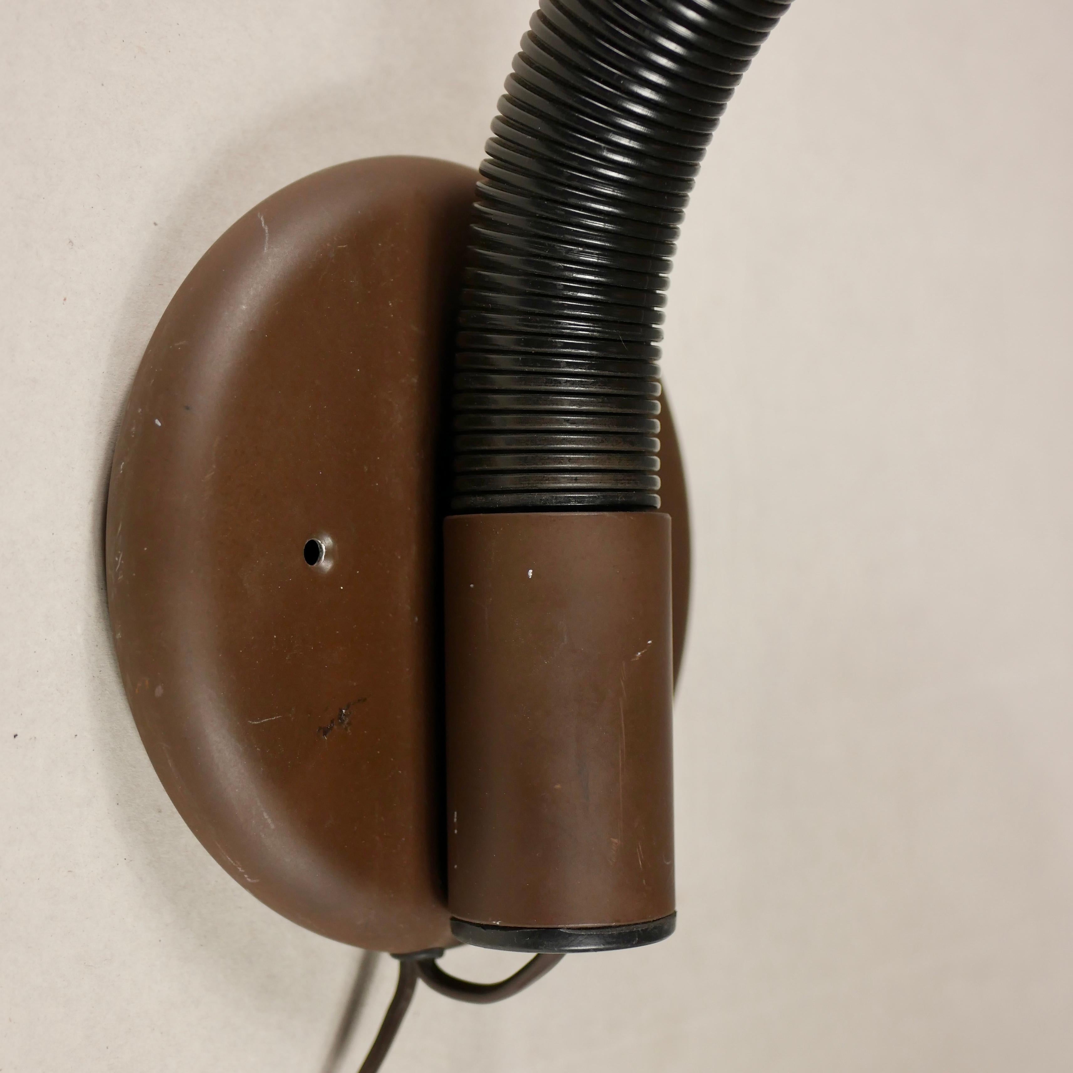Late 20th Century Space Age Mushroom Wall Light from the Netherlands, 1970s For Sale