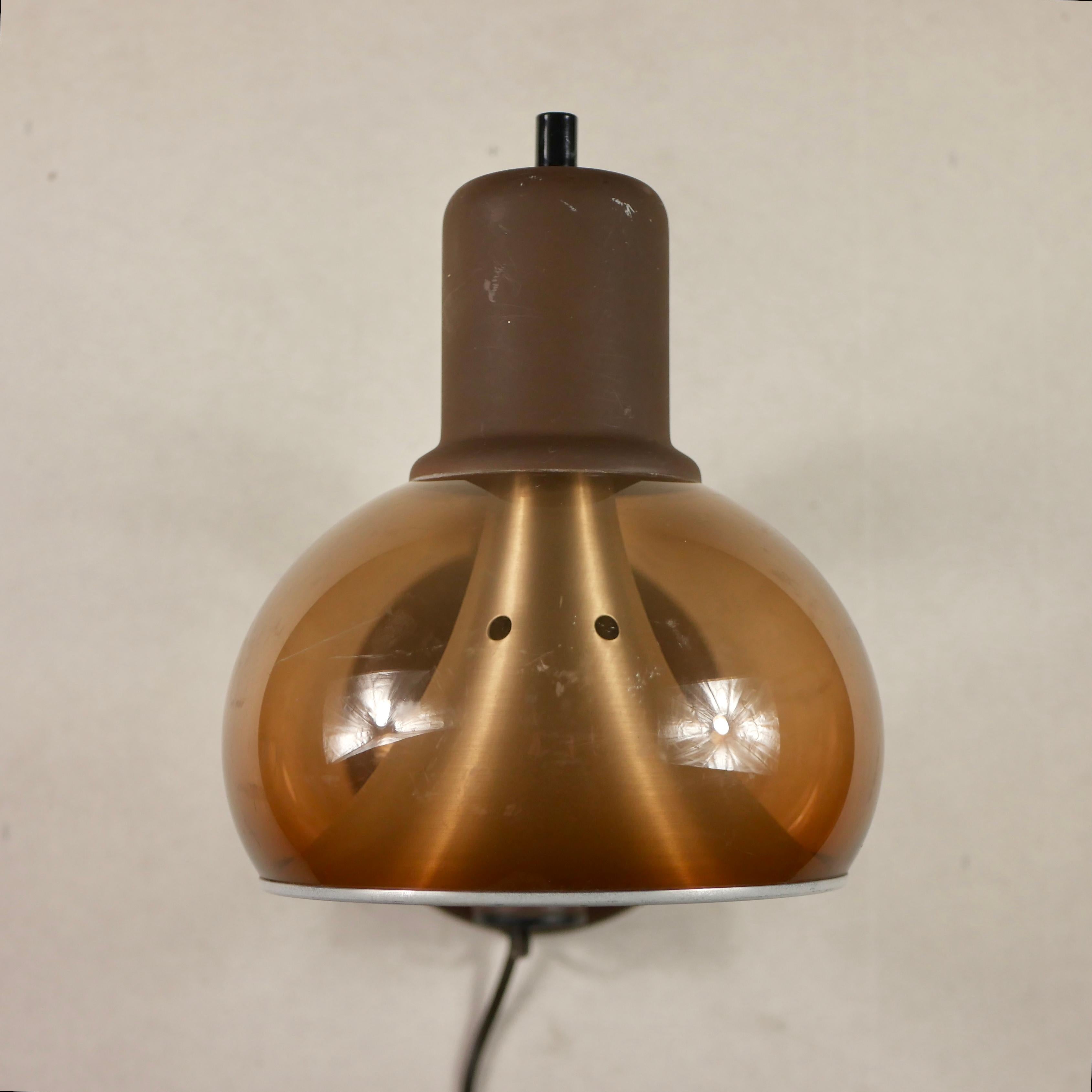 Space Age Mushroom Wall Light from the Netherlands, 1970s For Sale 1