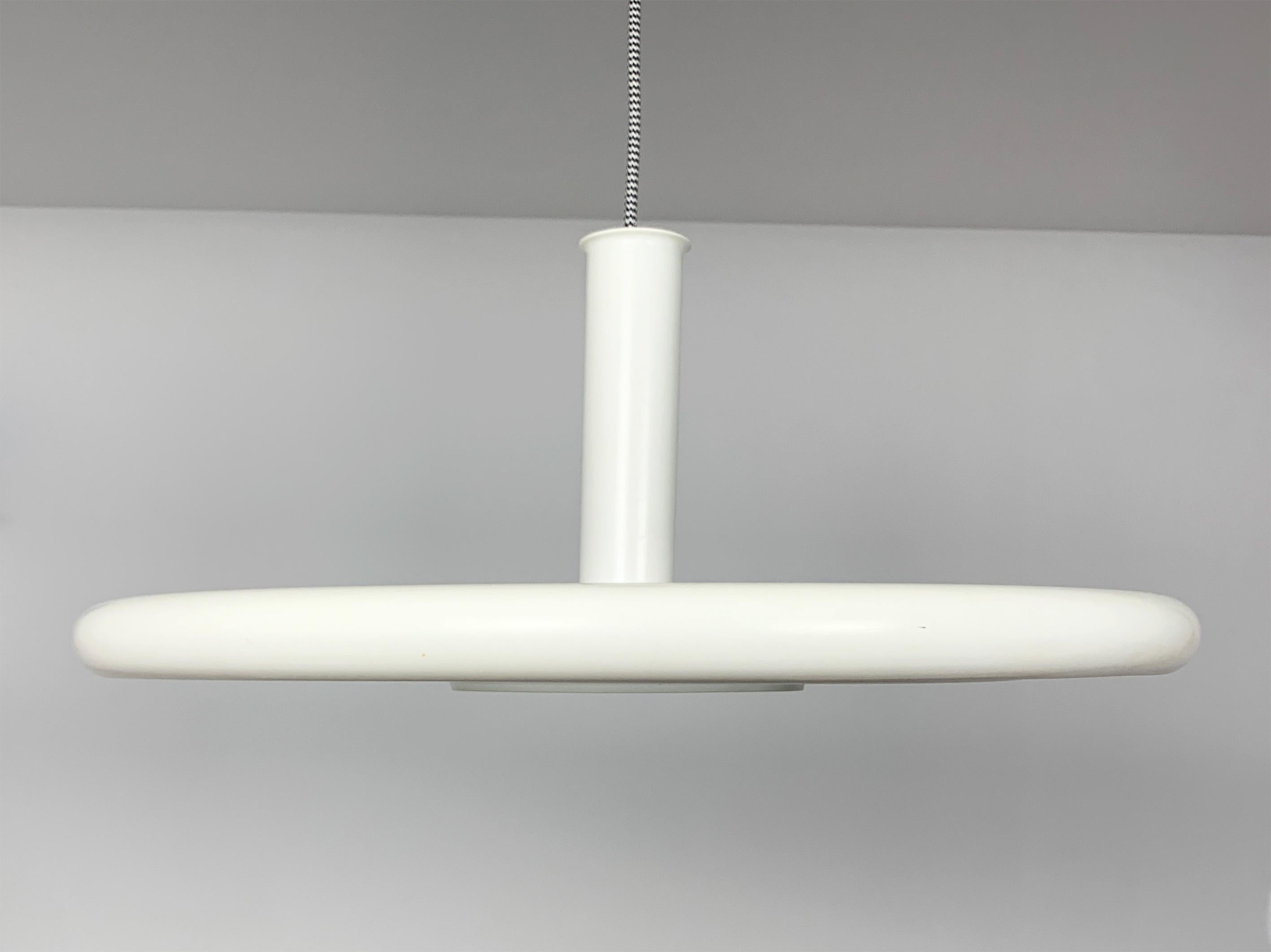 XL Space Age Optima Pendant Lamp in UFO Style by Hans Due Fog & Mørup Denmark 3
