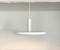 Space Age Optima Pendelleuchte im UFO-Stil von Hans Due Fog & Mørup Dänemark