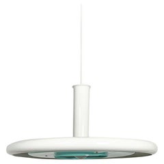 Vintage Space Age Optima Pendant Lamp in UFO Style by Hans Due Fog & Mørup Denmark