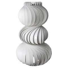 Lampada Medusa Twirling in acciaio e alluminio bianco, in stile Space Age o Mid Century Modern