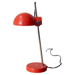 Space Age Orange 1960s Japanese Desk Task Lamp by Lightolier