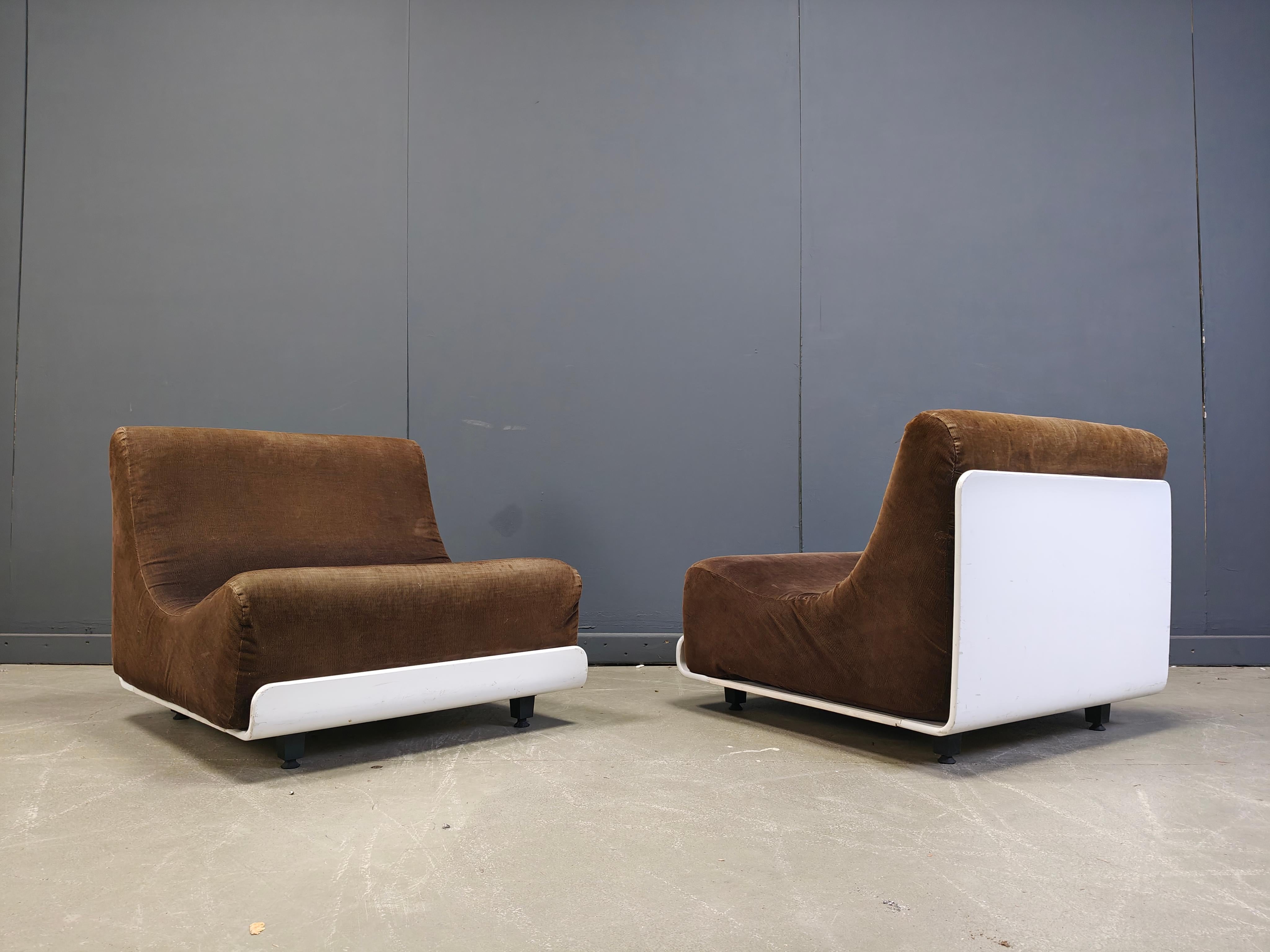 Ère spatiale Chaises longues Space AGE Orbis de Luigi Colani pour COR, années 1960 en vente