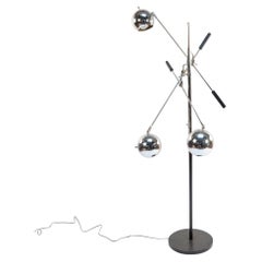 Space Age "Orbiter" Triennale Floor Lamp, Attr. to Robert Sonneman, circa 1960