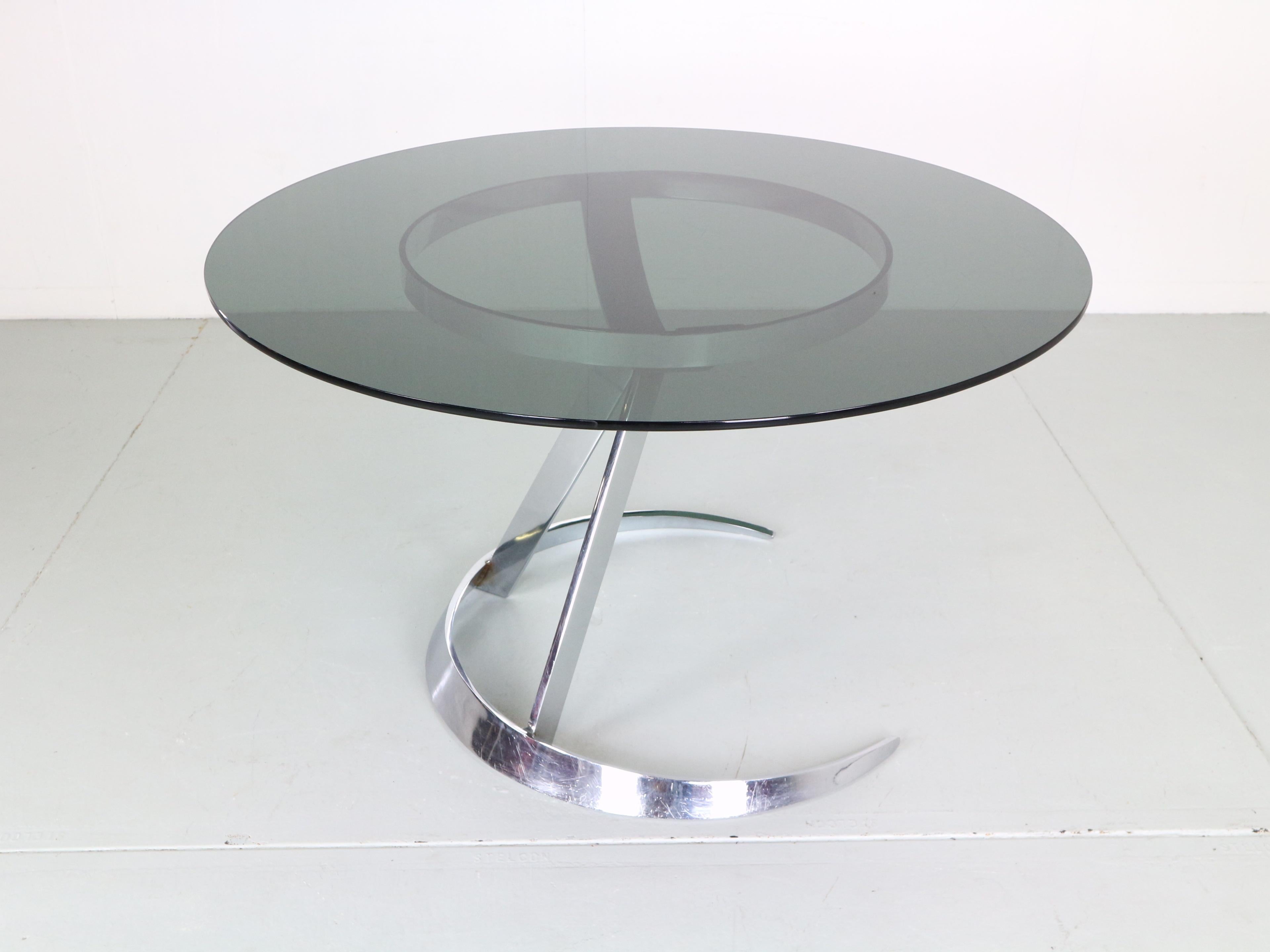 Late 20th Century Space Age Original Boris Tabacoff Dinning Room Set, 1970s, France  For Sale