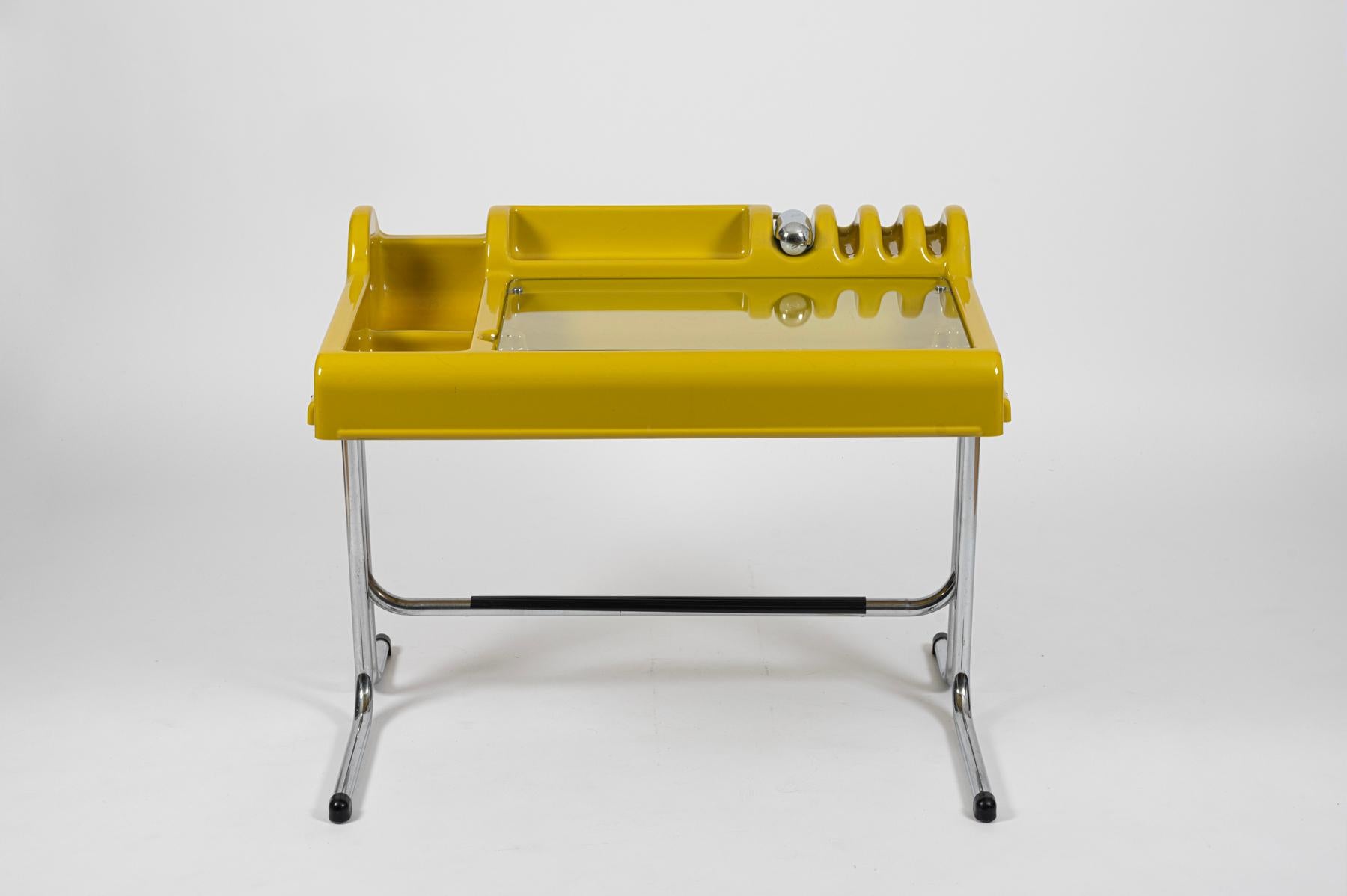 Italian Space Age 'Orix' Writing Desk by Vittorio Parigi & Nani Prina for Molteni c1967